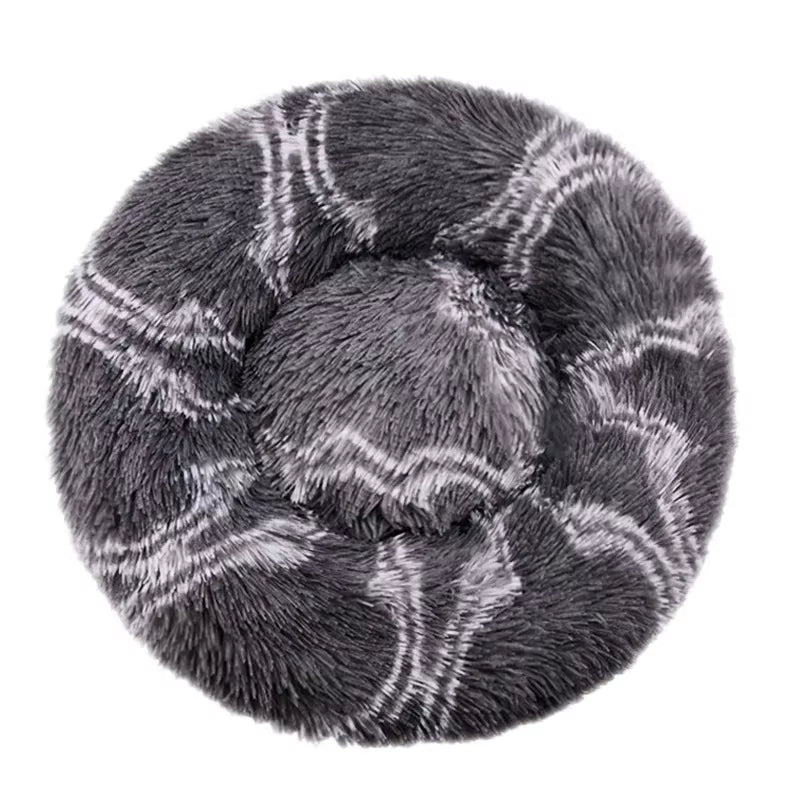 Super Soft Round Pet Bed – Plush Comfort Nest for Dogs & Cats