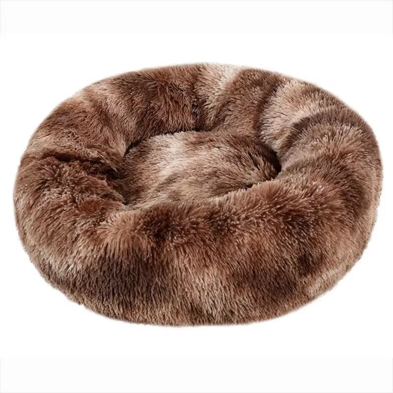 Super Soft Round Pet Bed – Plush Comfort Nest for Dogs & Cats