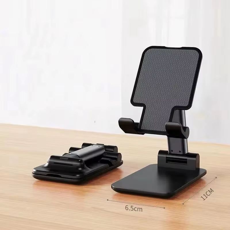 Adjustable Foldable Phone & Tablet Stand - Universal Desktop Holder for iPhone & iPad