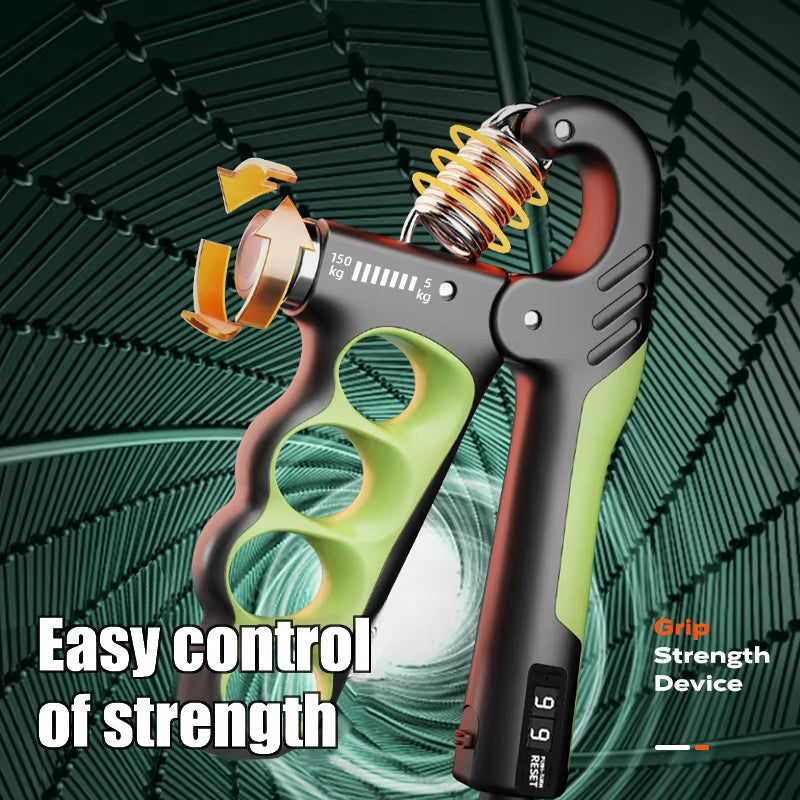 Pro Grip Strengthener – Adjustable 5-150kg Resistance for Training & Recovery