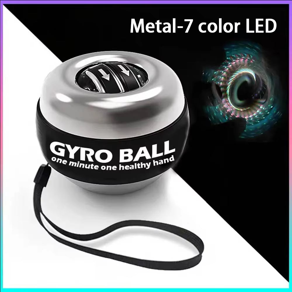 Power Gyro Ball - Wrist & Forearm Strengthener for Grip Training