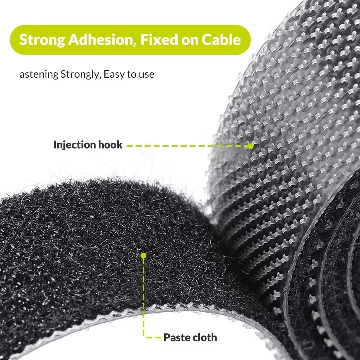 Universal Cable Organizer Straps 1/3/5M – Tangle-Free Cable Management