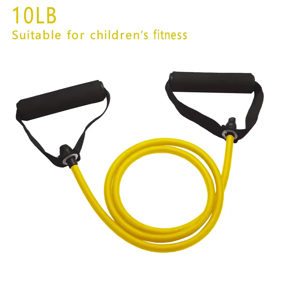 5-Level Resistance Bands - Complete Home Workout Kit