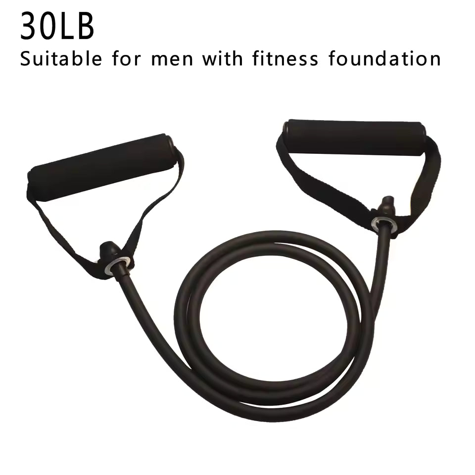 5-Level Resistance Bands - Complete Home Workout Kit