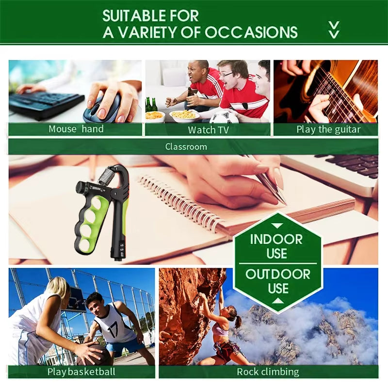 Pro Grip Strengthener – Adjustable 5-150kg Resistance for Training & Recovery