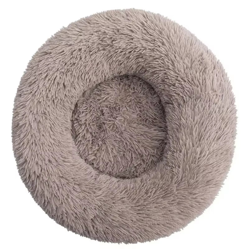 Super Soft Round Pet Bed – Plush Comfort Nest for Dogs & Cats