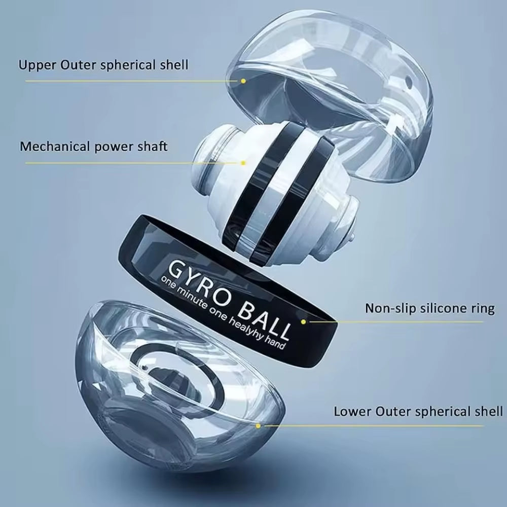 Power Gyro Ball - Wrist & Forearm Strengthener for Grip Training