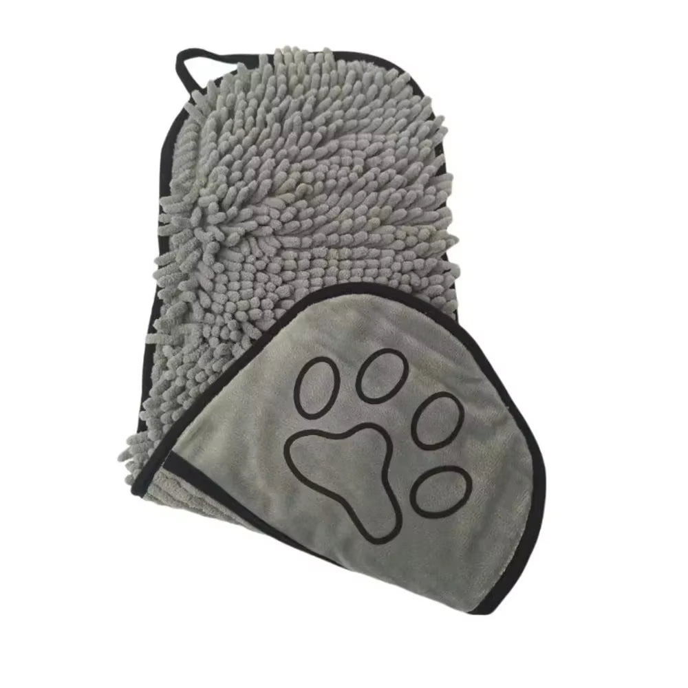 Ultra-Absorbent Pet Bath Robe Towel – Quick-Dry Comfort for Dogs & Cats