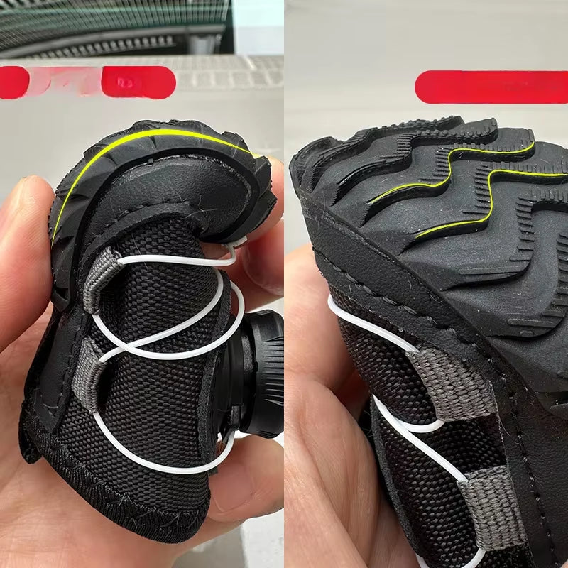 Cosy Paws Winter Dog Boots - Waterproof Fleece Shoes for Small Dogs