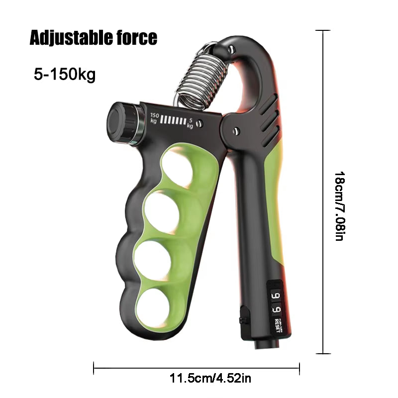 Pro Grip Strengthener – Adjustable 5-150kg Resistance for Training & Recovery
