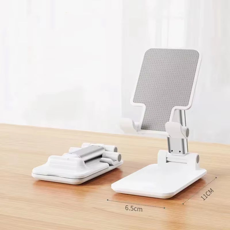 Adjustable Foldable Phone & Tablet Stand - Universal Desktop Holder for iPhone & iPad